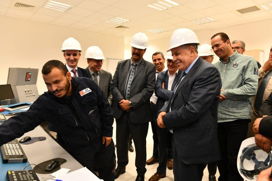 Ute Hassi Rmel Direction Sonatrach : visite de travail et d’inspection du PDG à Hassi R’mel ...
