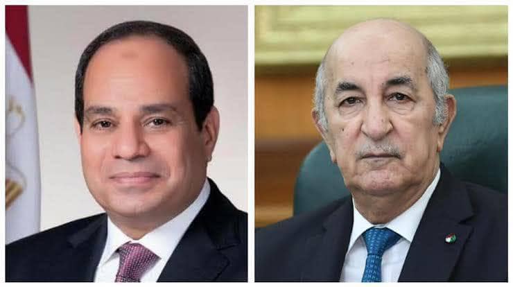 Le Président Tebboune reçoit un appel téléphonique de son homologue égyptien