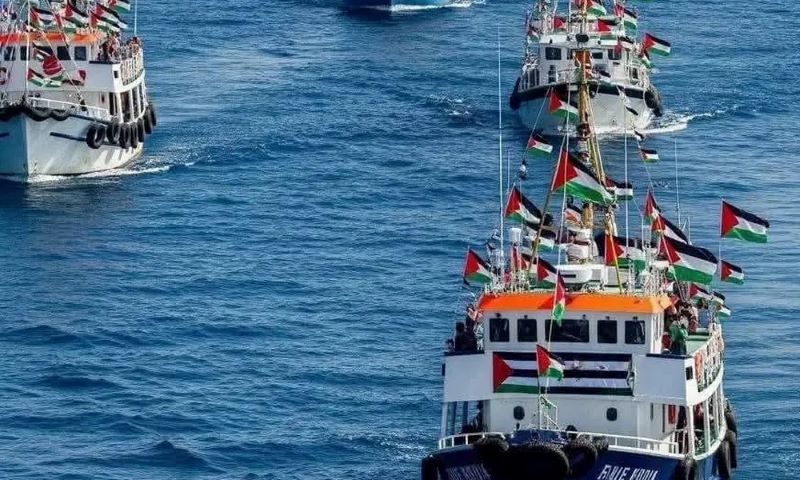 Vague d’indignations après l’interception par l’entité sioniste de la flottille « Global Sumud »