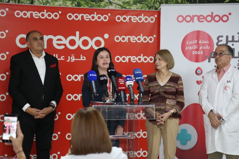 Ooredoo organise une opération de don de sang de ses employés