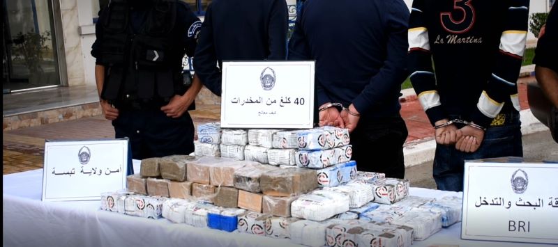 Sûreté nationale : 40 kg de kif traité saisis à Tébessa
