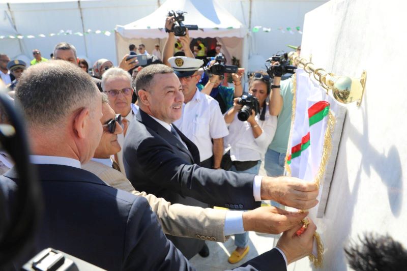 Port d’Alger : Sayoud inaugure du Quai 18 et de sa zone terrestre
